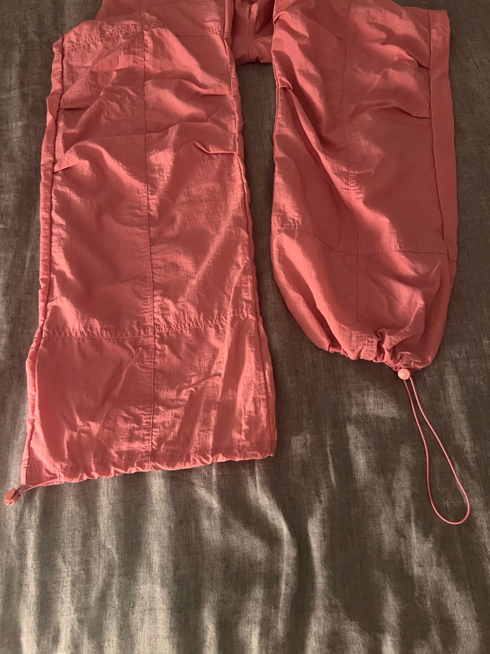 Women's Pink Track Jogger Pants - Picture 3 of 10